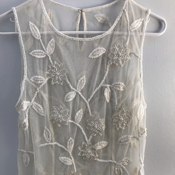 Beaded tank top fancy and glamorous - Picture 4 of 4